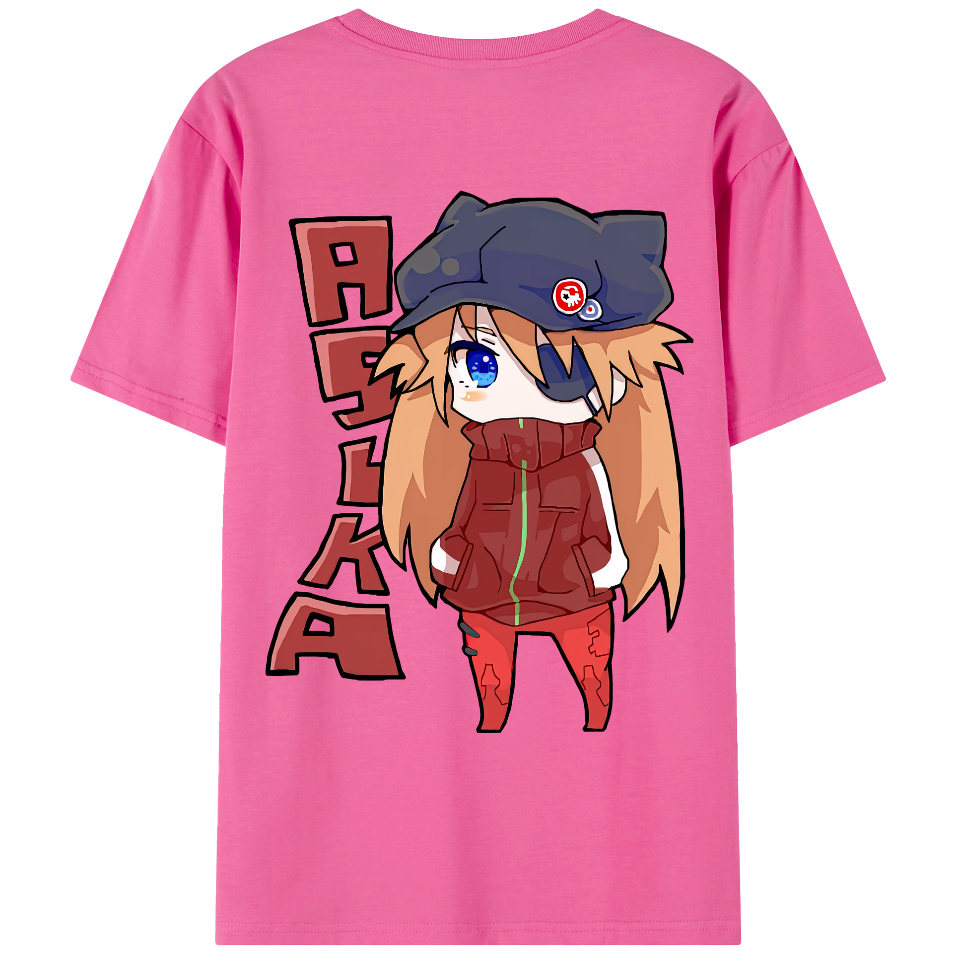 （画像用） EVA 新世紀エヴァンゲリオン レディース半袖Tシャツ(バックプリント)